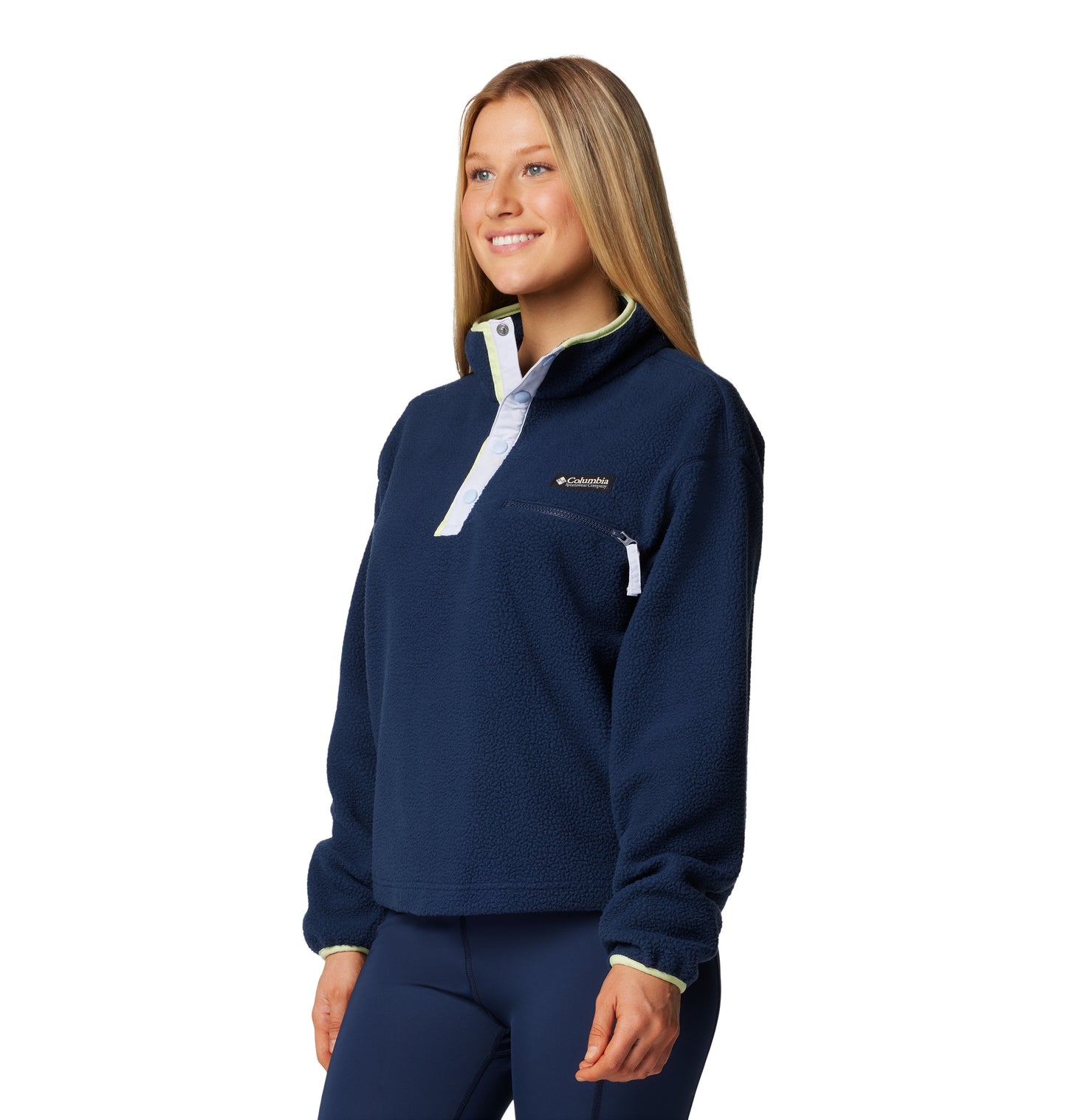 Women's Helvetia™ II Cropped Sherpa Half Snap Fleece