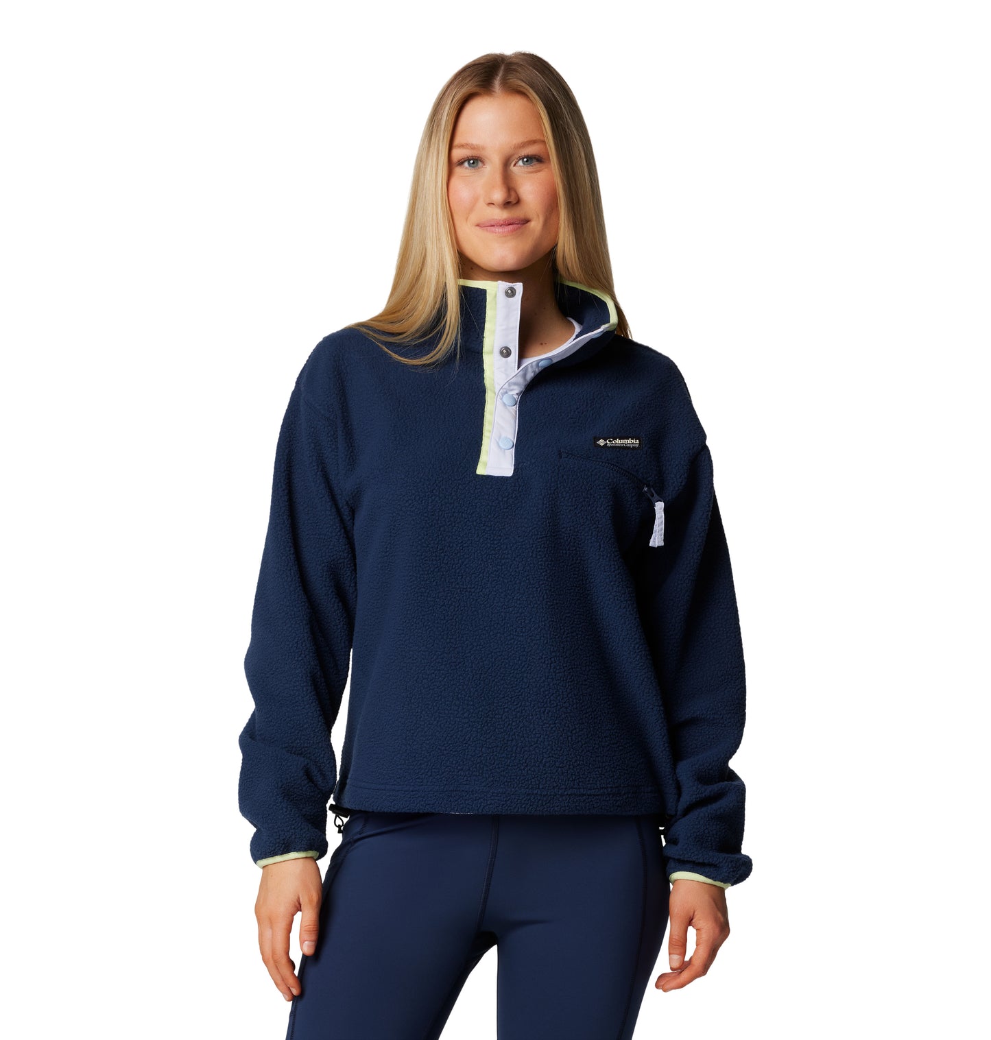 Women's Helvetia™ II Cropped Sherpa Half Snap Fleece