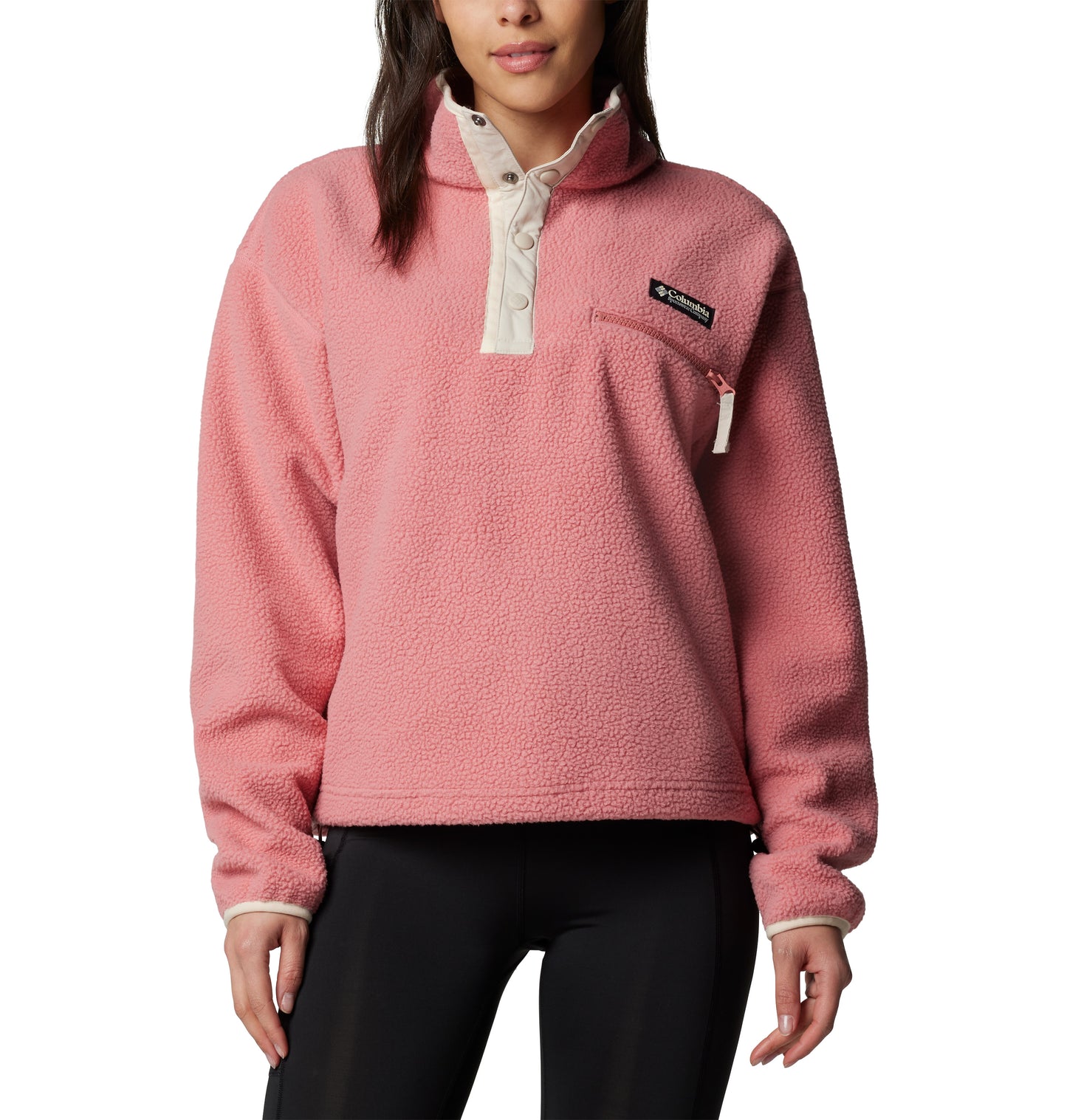 Women's Helvetia™ II Cropped Sherpa Half Snap Fleece