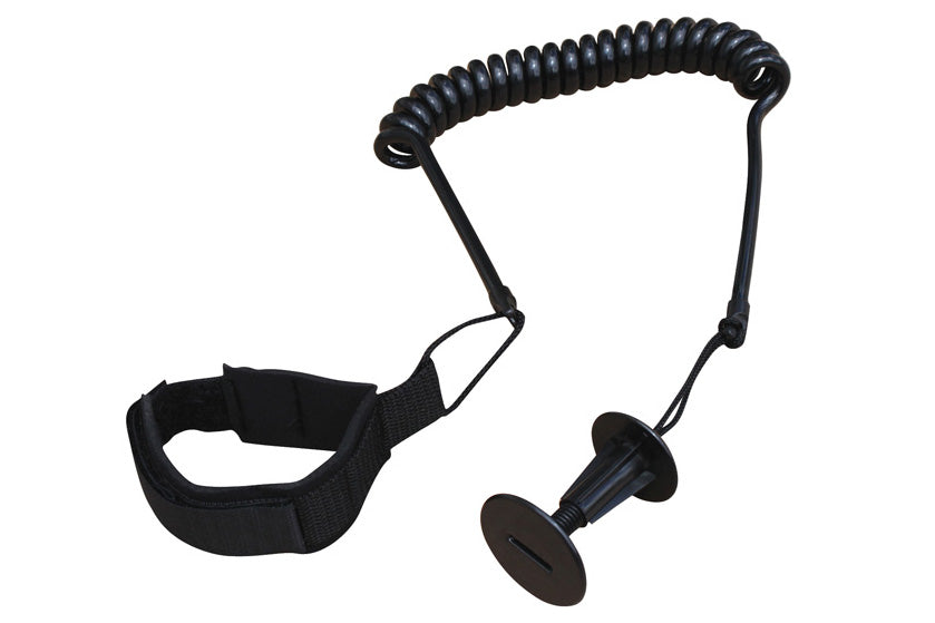 Vision Basic Coiled Bodyboard leash
